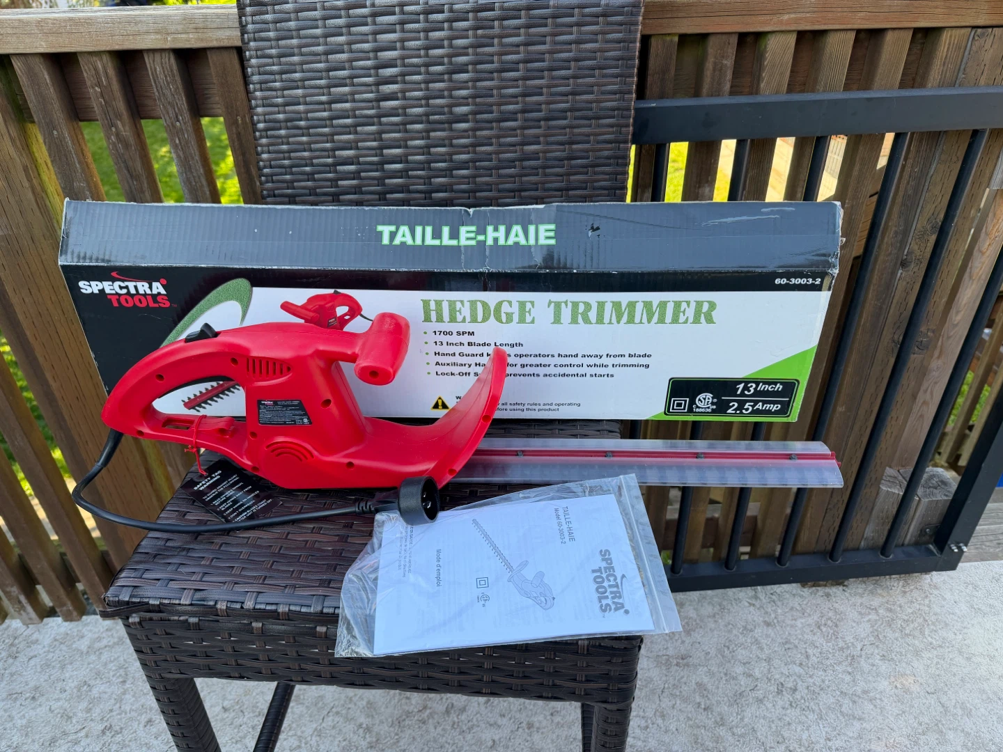 New in Box Spectra Tools 13-inch Hedge Trimmer