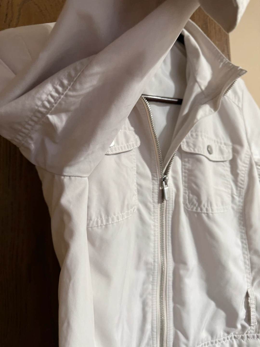 Tommy Hilfiger White Utility Jacket - Size S/P - photo 5