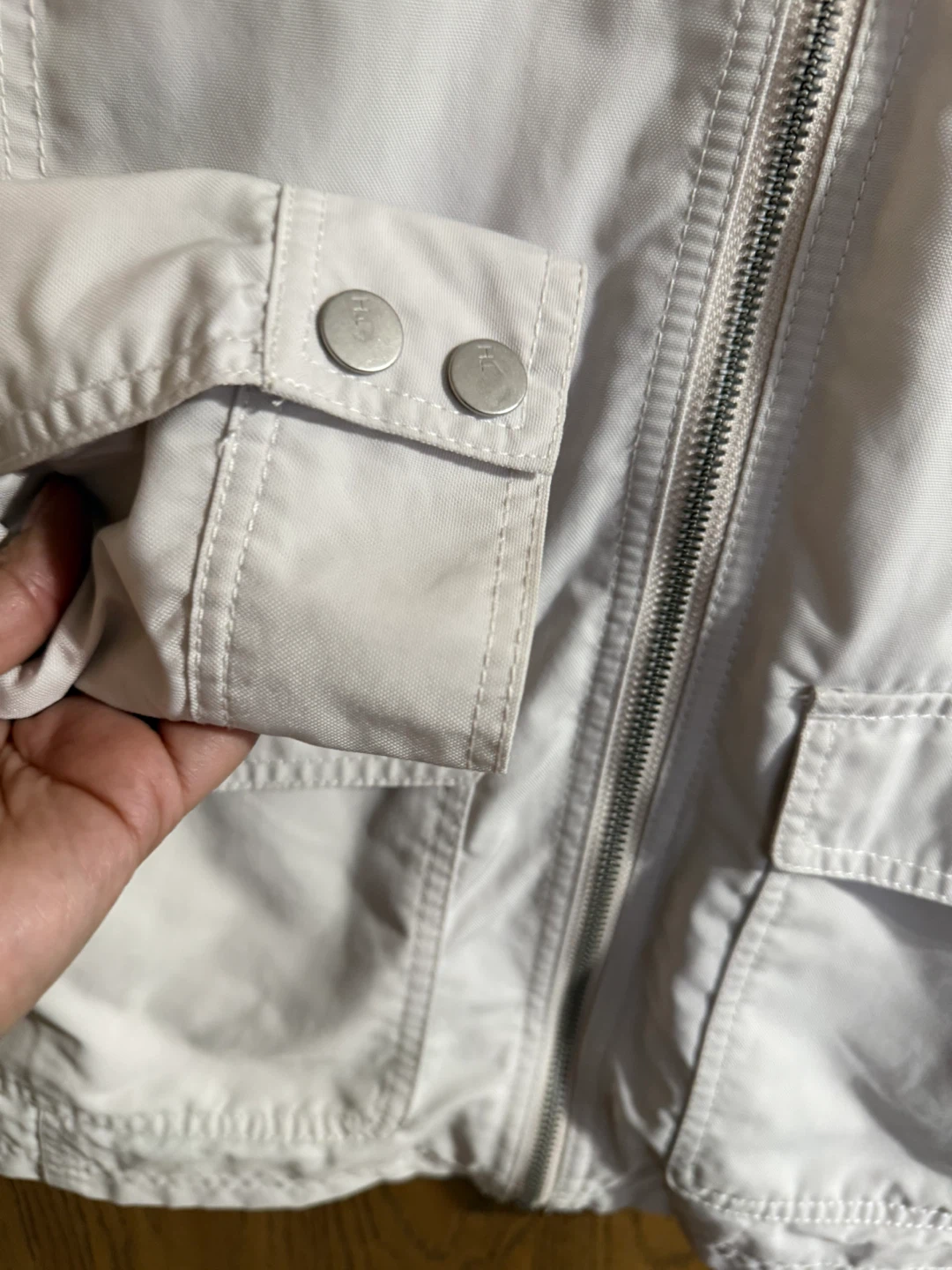 Tommy Hilfiger White Utility Jacket - Size S/P - photo 4
