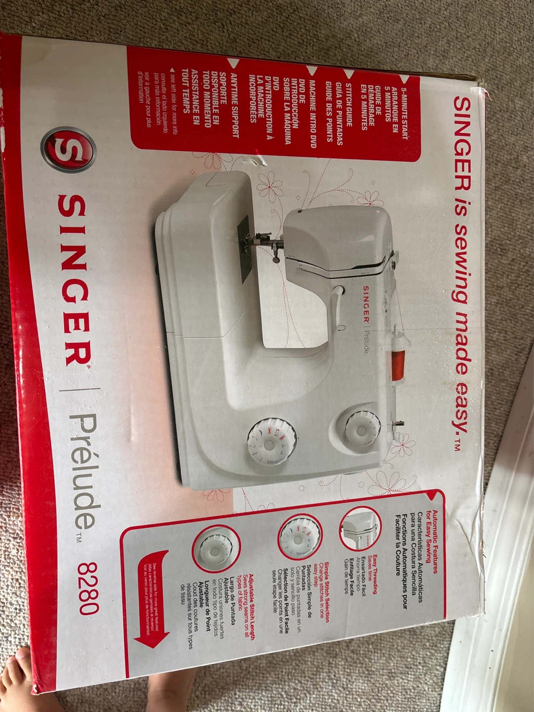 SINGER Prelude 8280 Sewing Machine