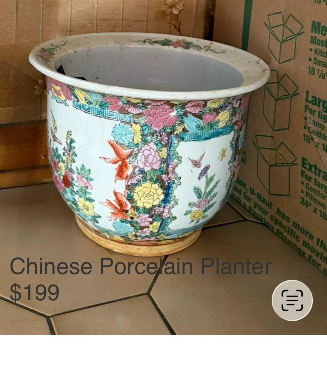 Chinese Porcelain Planter