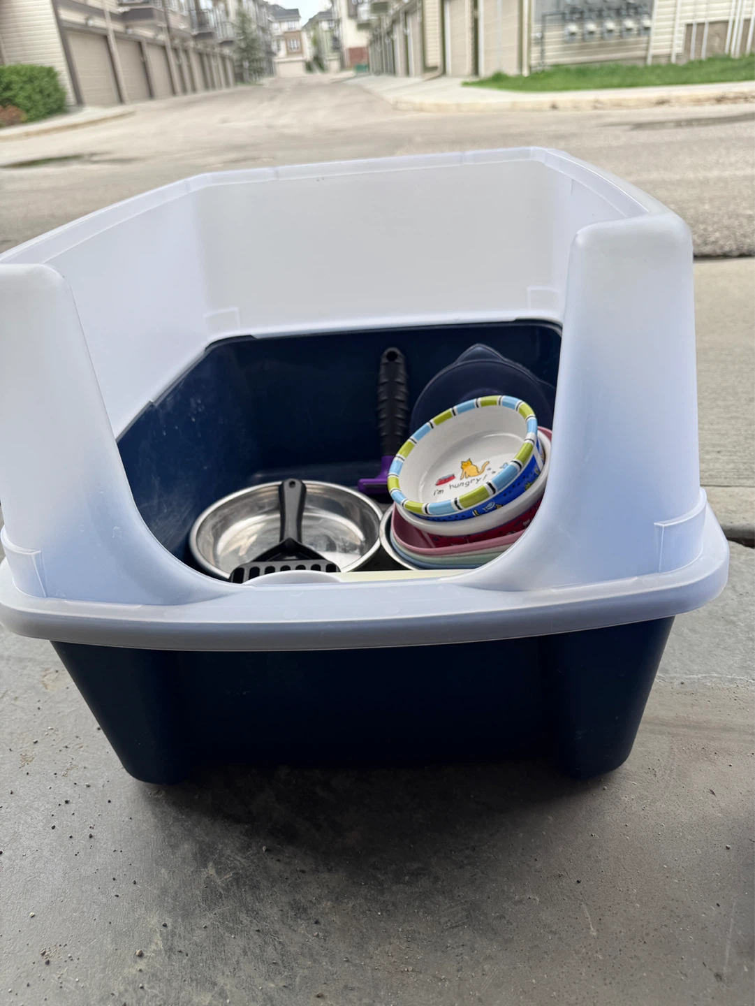 Pet Carrier and Cat Litter Box Bundle - photo 2