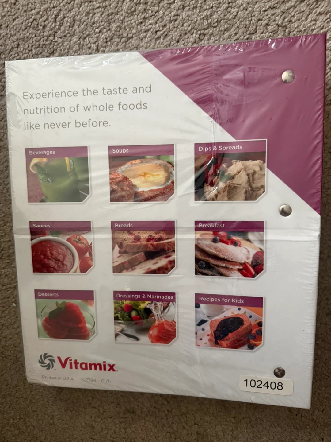 Vitamix Whole Food Recipes Cookbook - photo 2