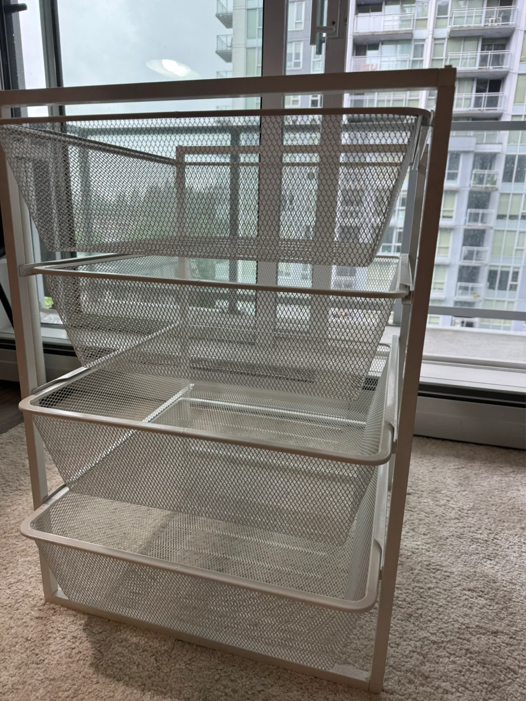 Ikea 4 Mesh metal drawer - photo 3