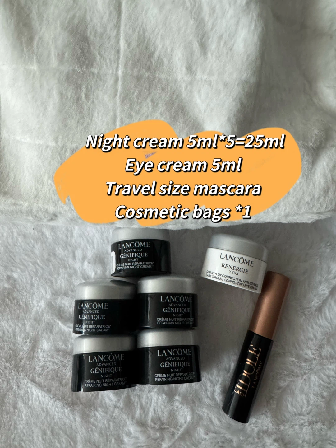 Skincare travel size set