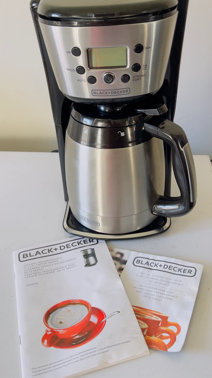 Black+Decker 12-Cup Thermal Coffee Maker - photo 4
