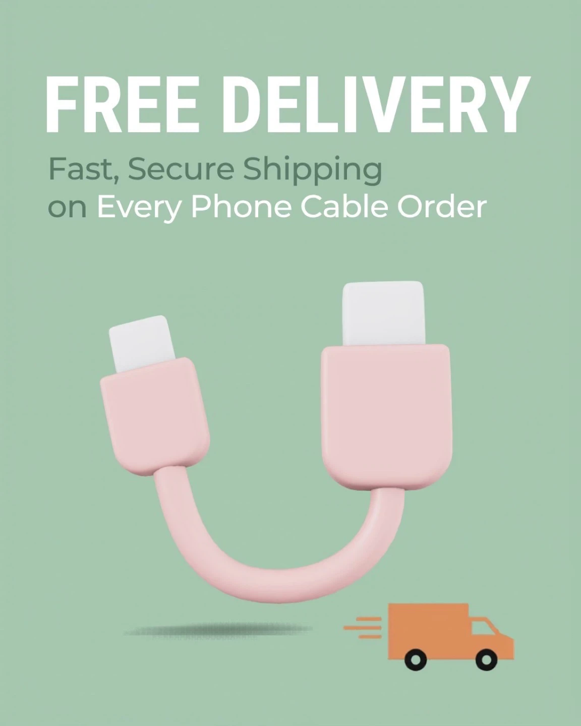 Purple Braided USB-C to Lightning Cable 1m/3.3ft - photo 2