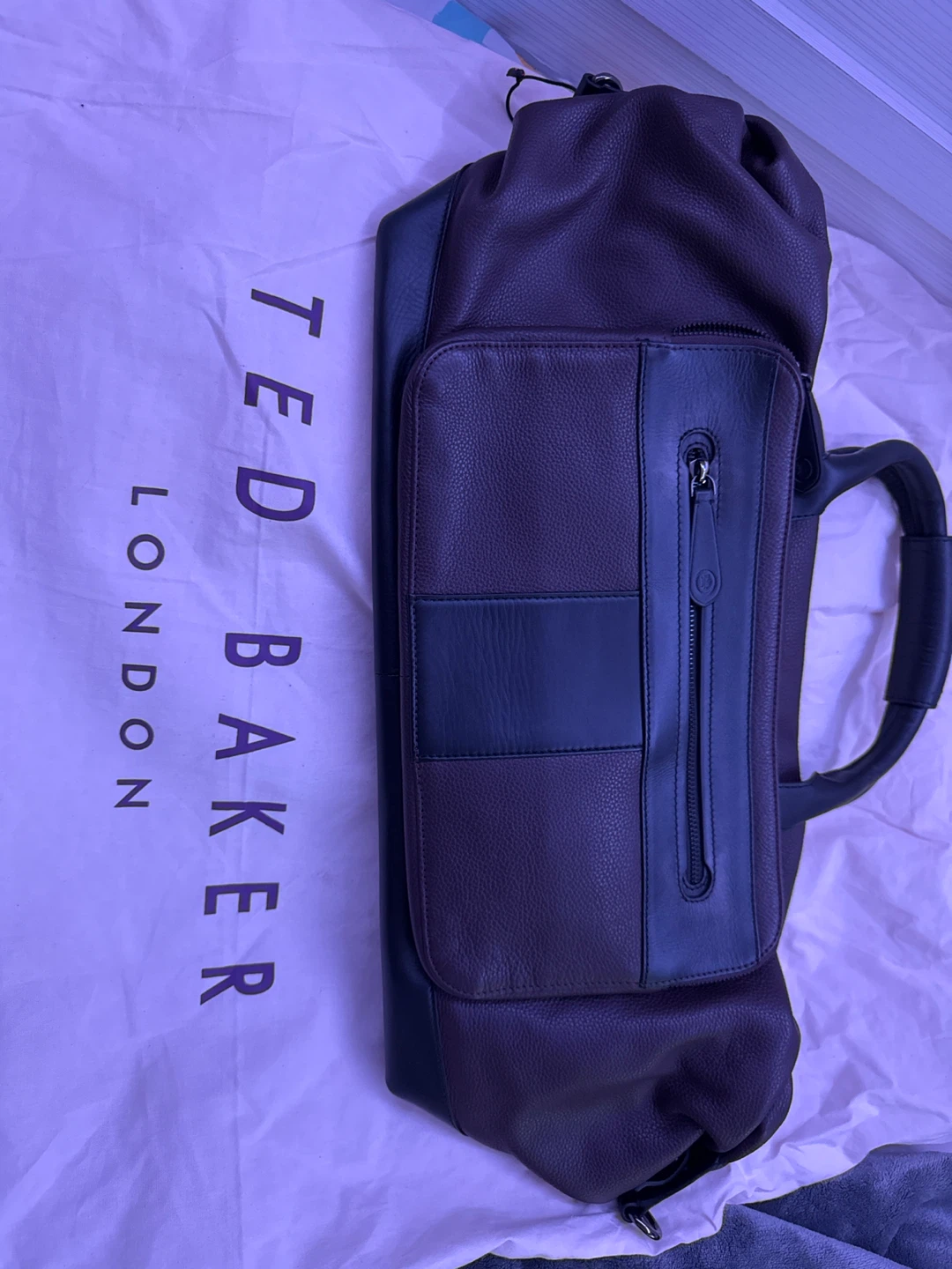 Ted Baker London Leather Duffle Bag