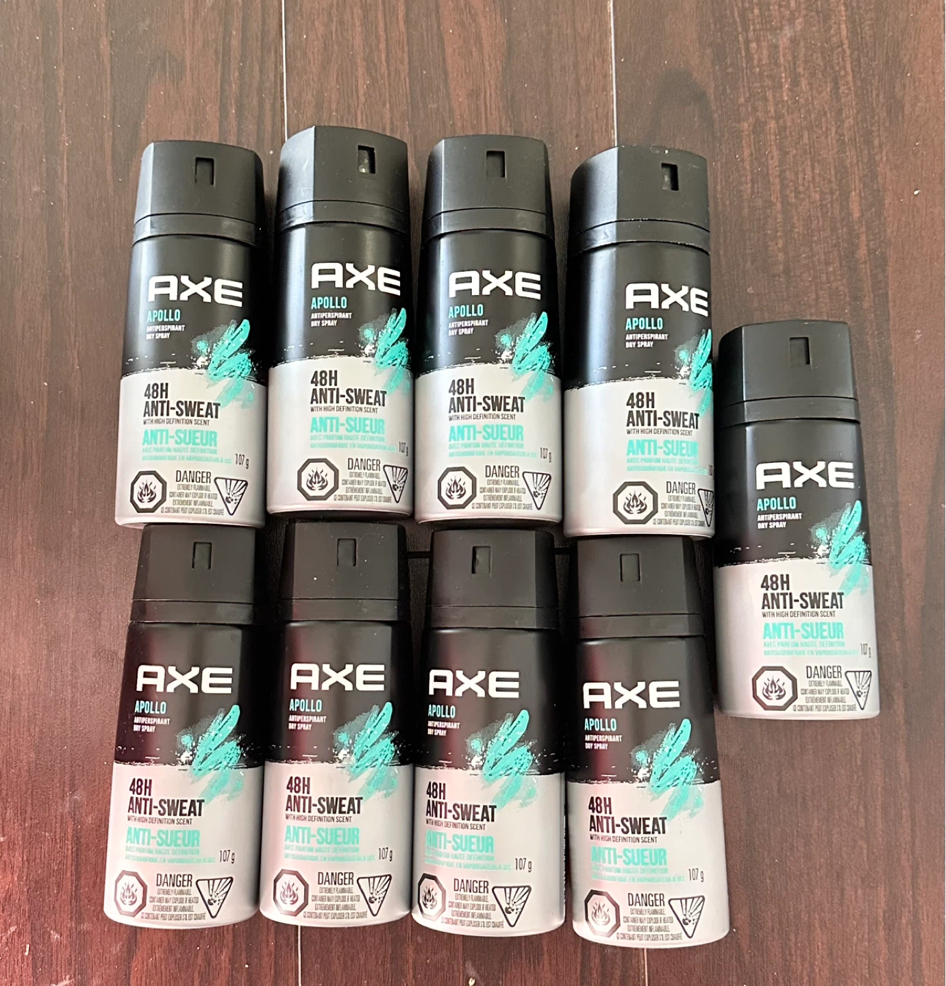 NEW Axe spray deodorant