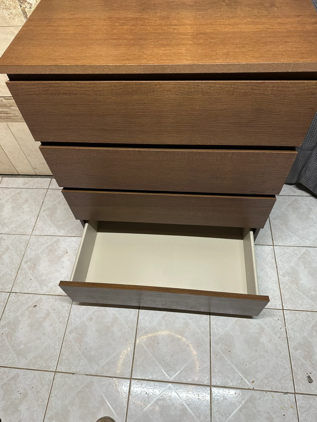 IKEA Brown 4-Drawer Dresser - photo 3