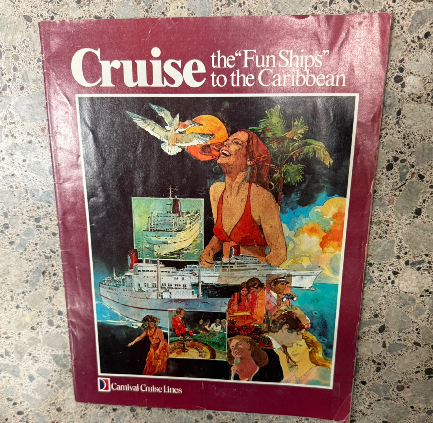 Vintage Carnival Cruise Lines “Fun Ships” to Caribbean Magazine