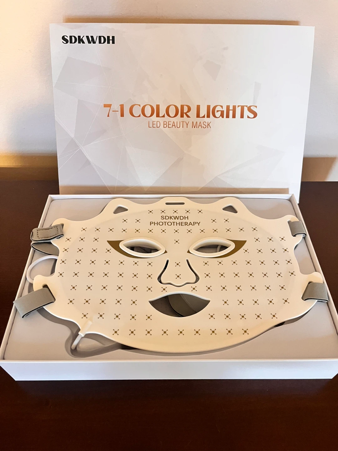 SDKWDH 7-in-1 Color Lights LED Beauty Mask