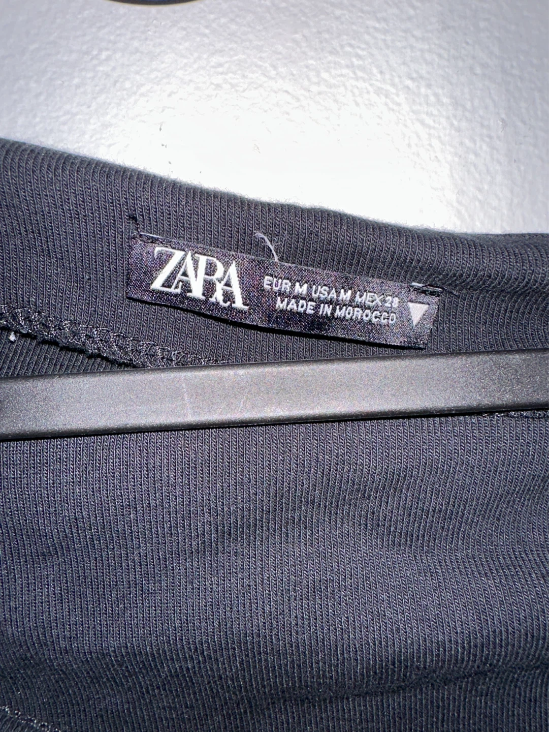 Zara Black Ruched Long Sleeve Dress - photo 3