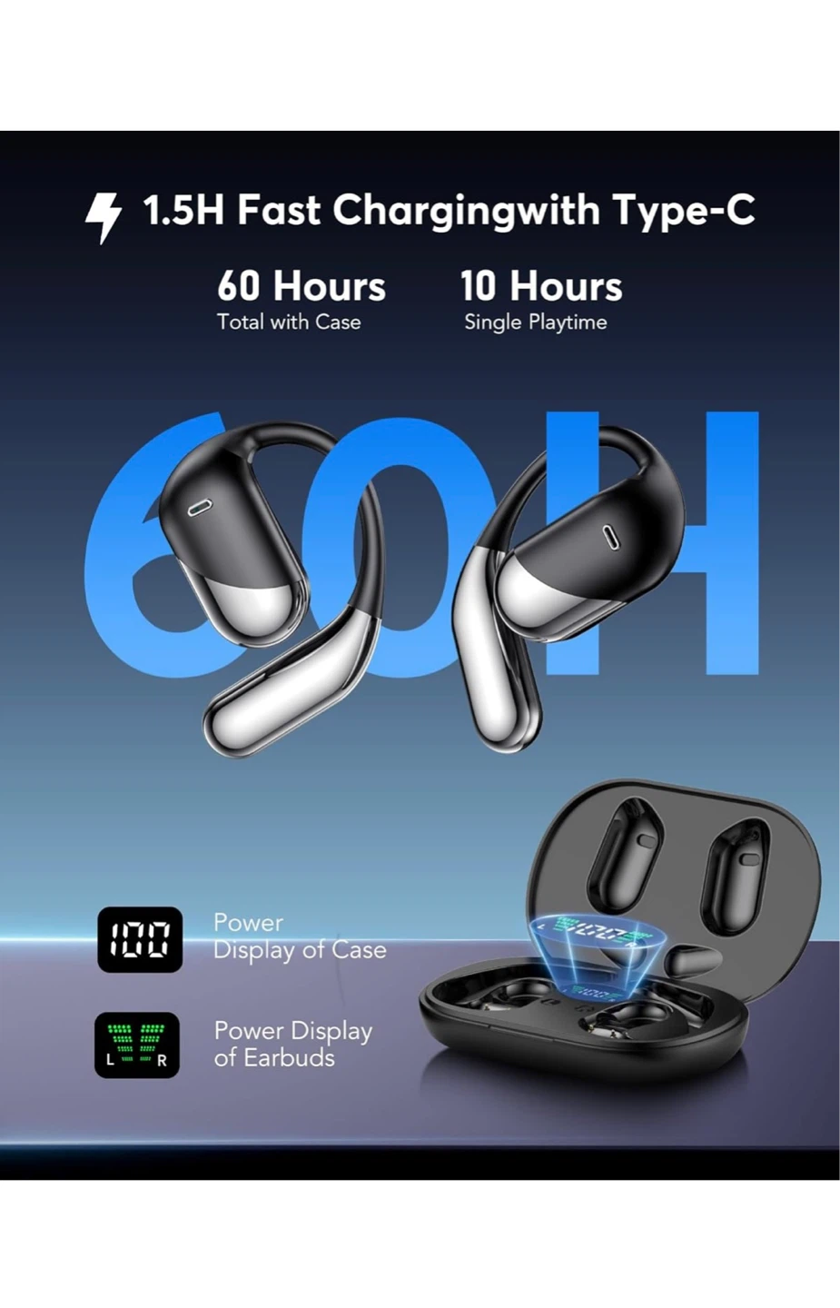 YYK-Q16 AI Translation Open-Ear Earbuds - photo 5