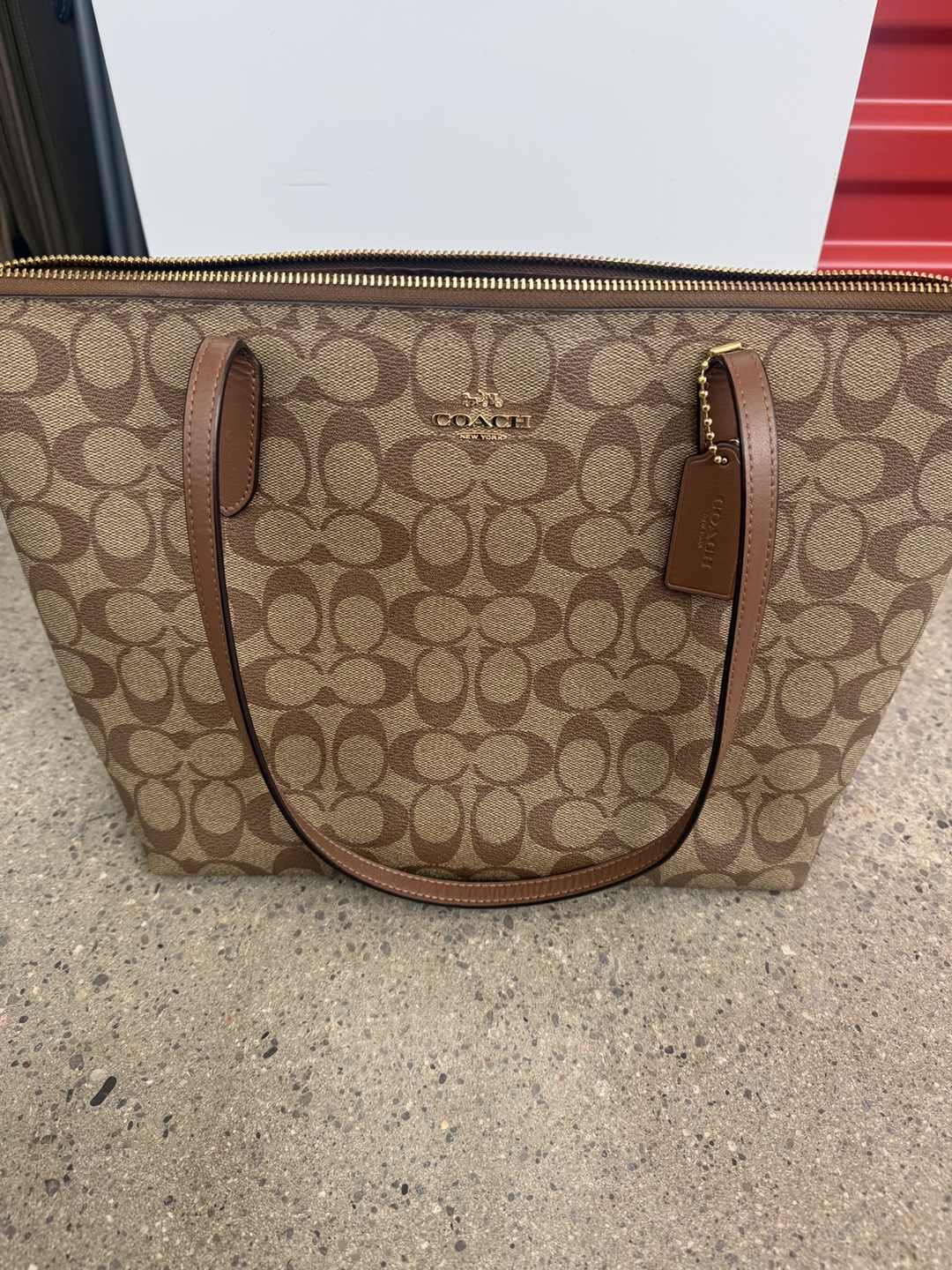 Coach Signature Tote Bag - photo 3