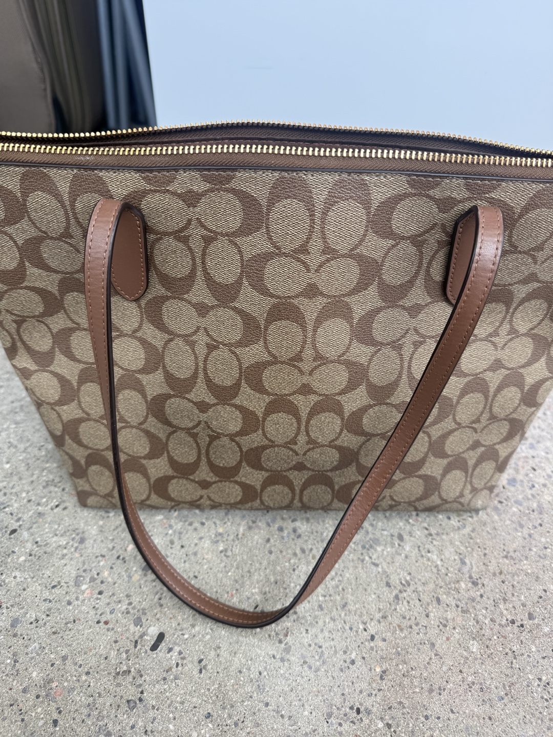 Coach Signature Tote Bag