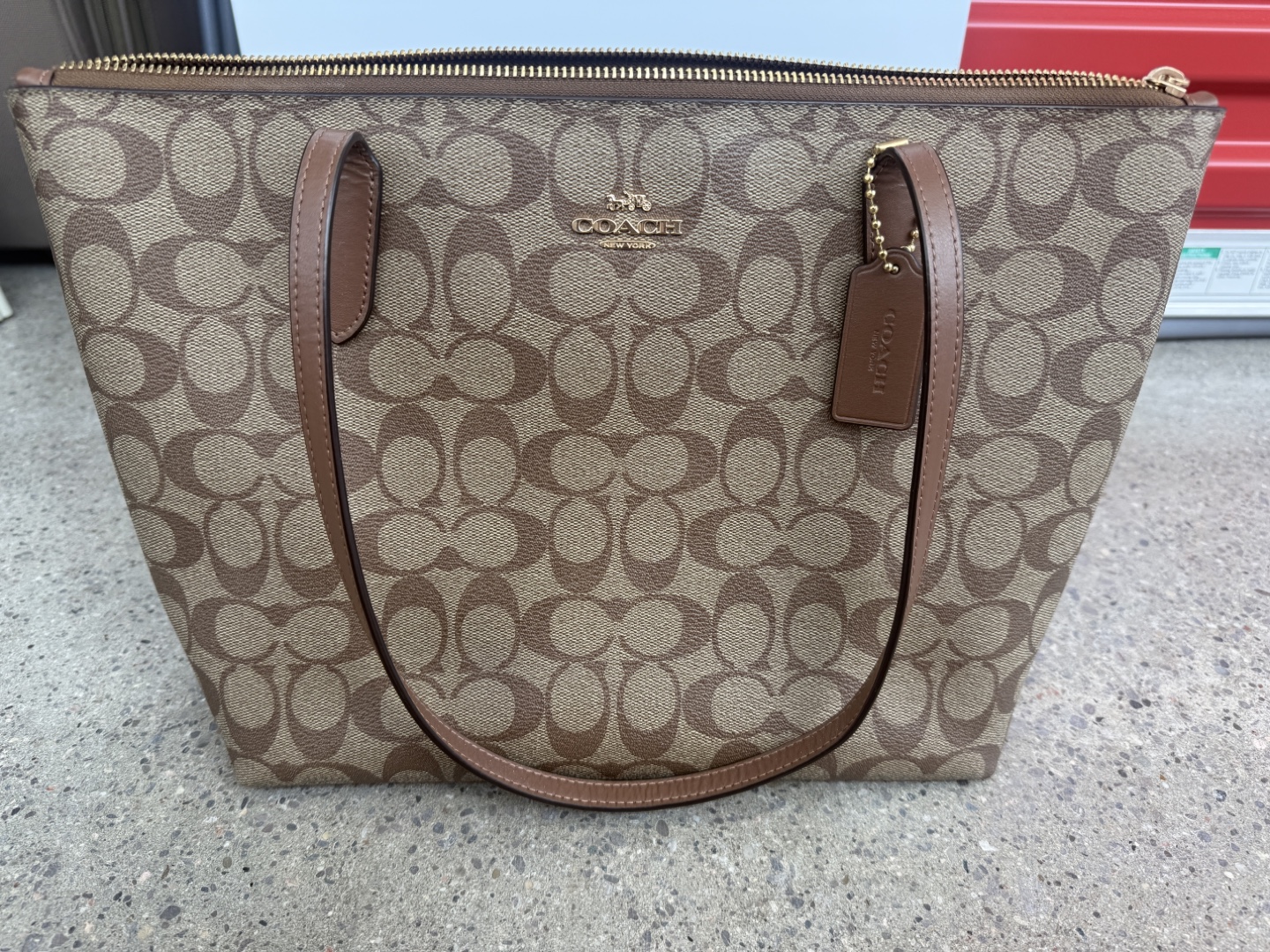Coach Signature Tote Bag - photo 4
