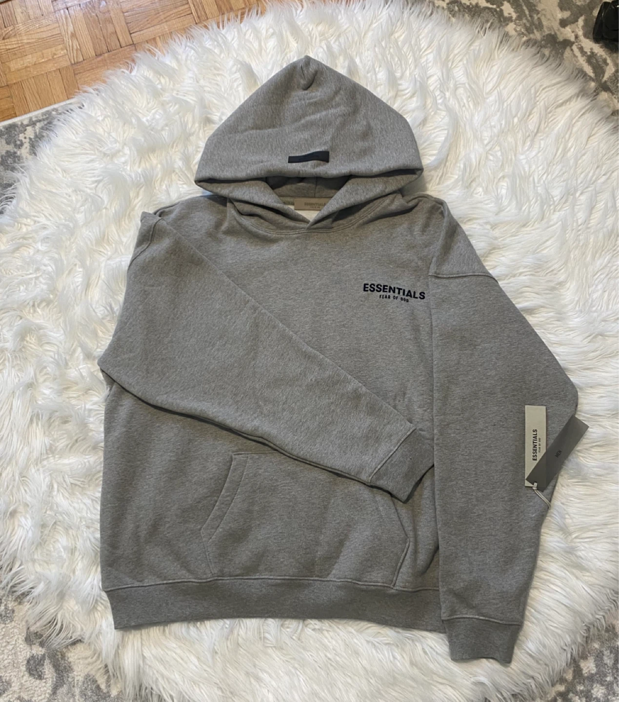 Essentials Fear of God Hoodie Medium Grey