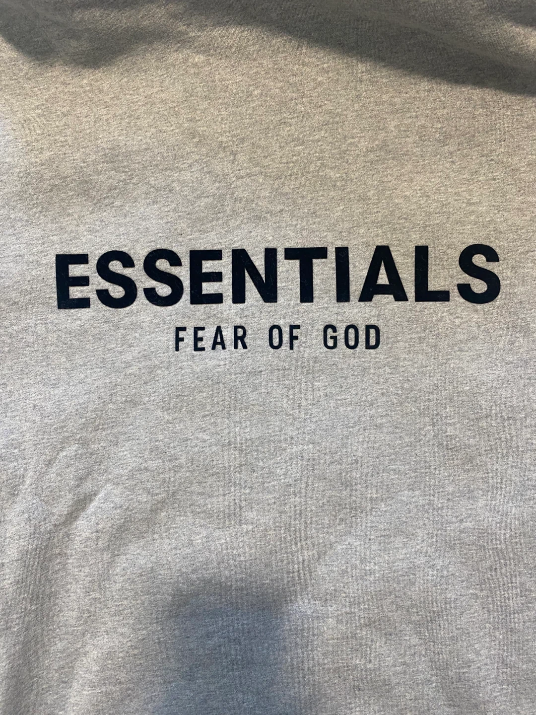 Essentials Fear of God Hoodie Medium Grey - photo 2