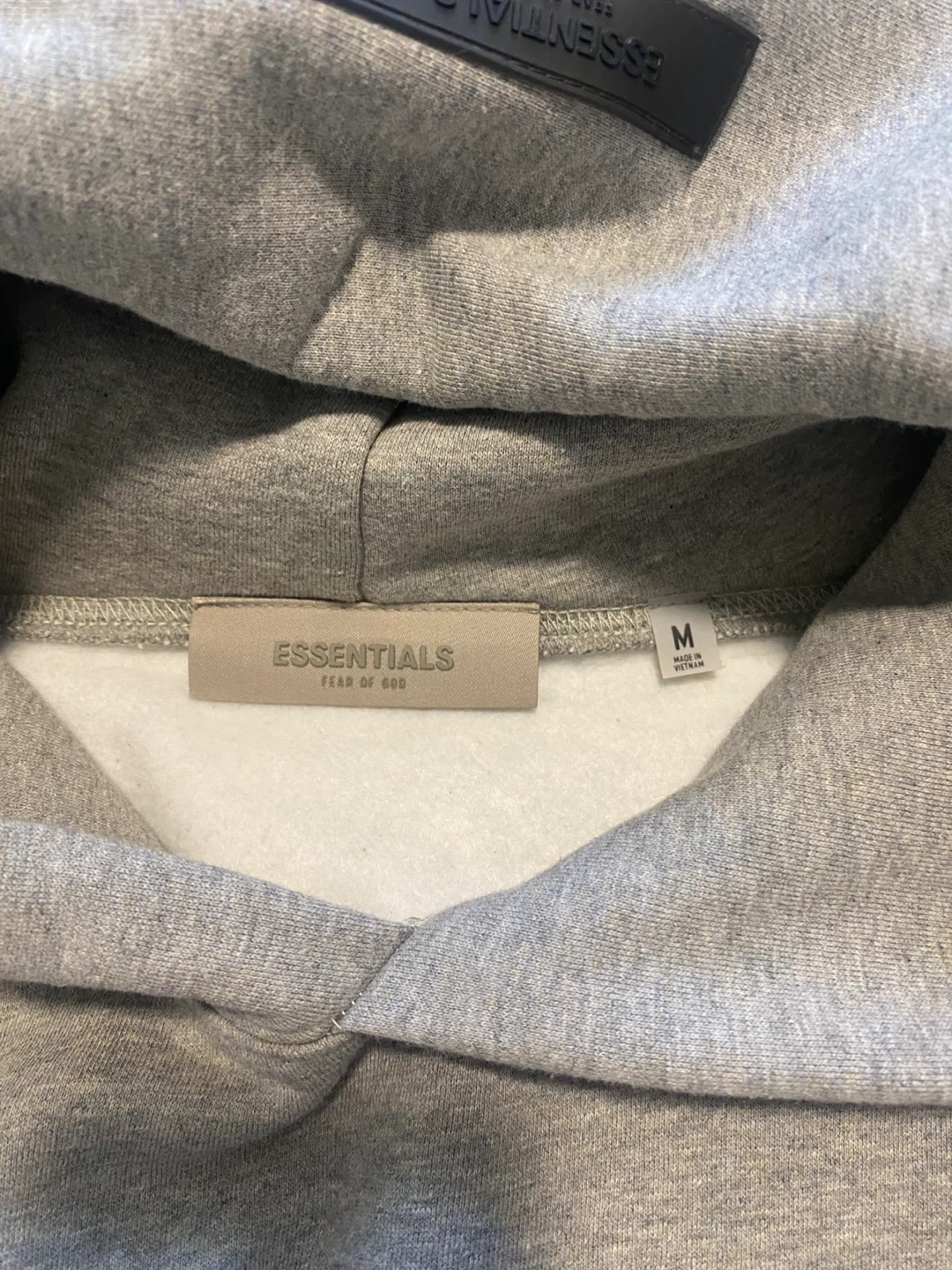 Essentials Fear of God Hoodie Medium Grey - photo 5
