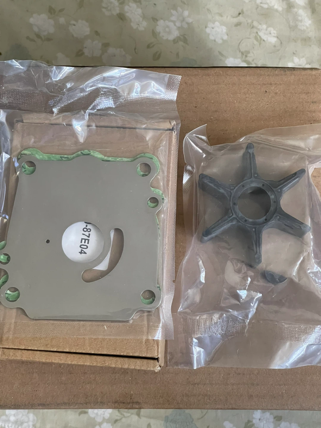 Boat Motor Water Pump Impeller Kit 17400-87E04 - photo 3