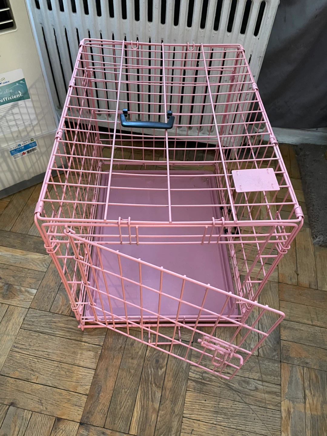 24” Pink Dog Crate