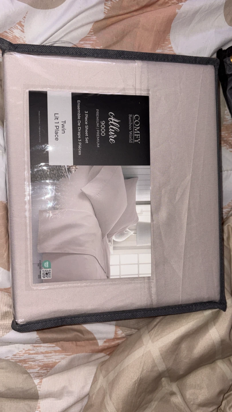 Folding Bed Frame & Twin mattress & bamboo bed sheets - photo 3