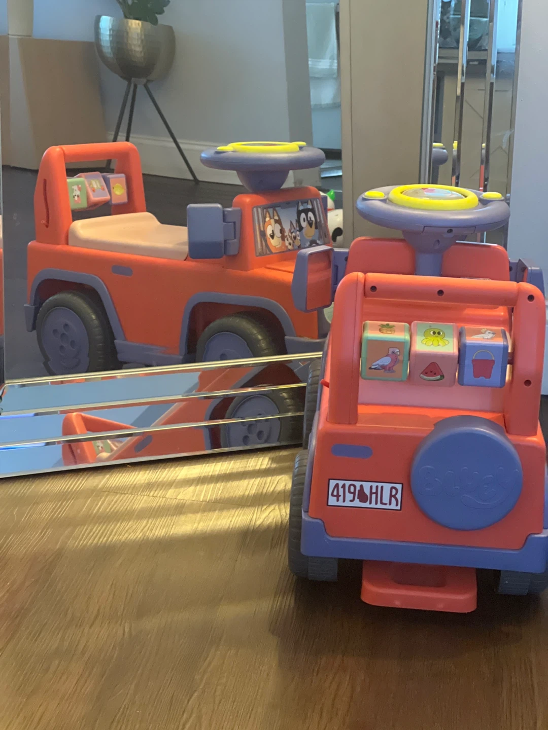 Bluey Ride-On Car