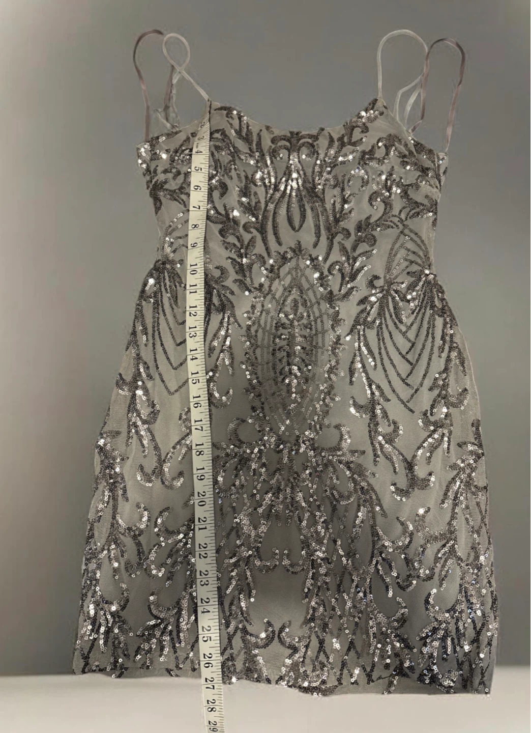 Crystal Sky Sequin Mini Dress Size S - photo 5