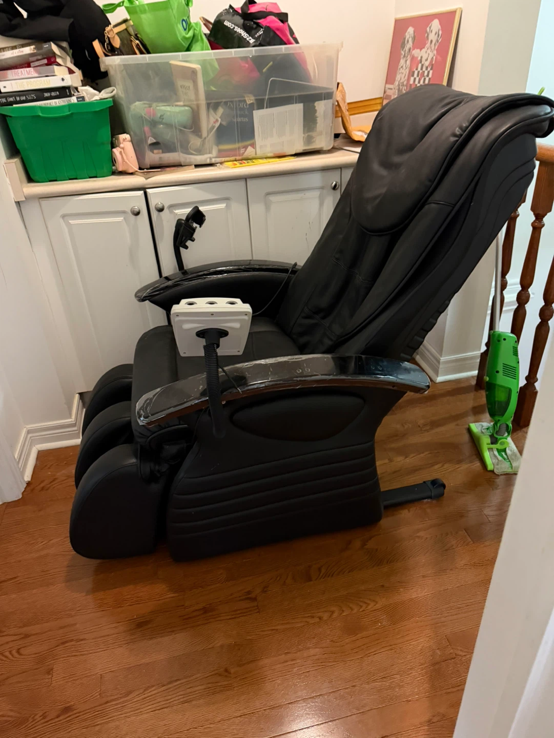 Black Leather Massage Chair