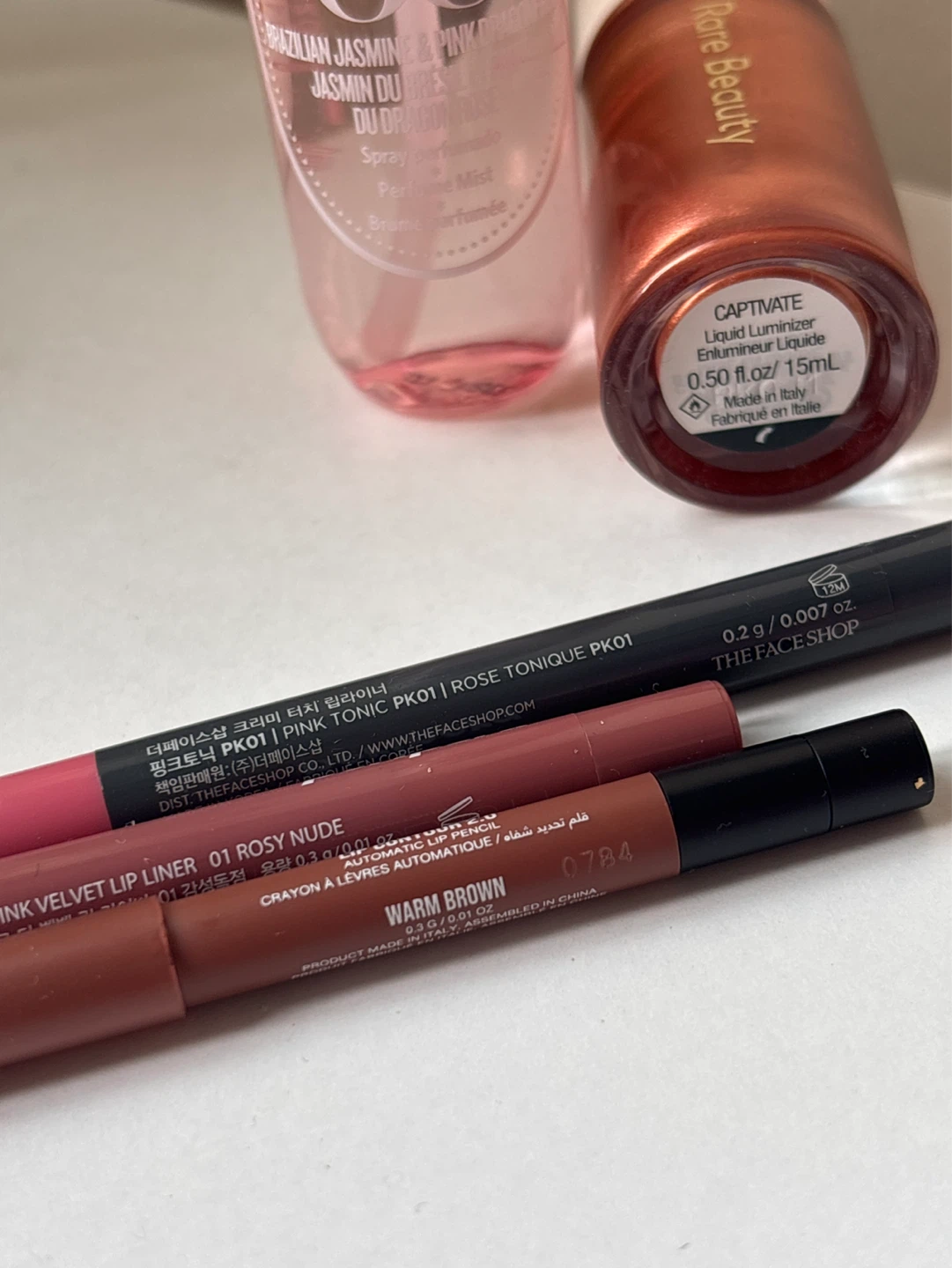 Bundle - Rare Beauty Liquid Luminizer & The Face Shop Lip Set - photo 2