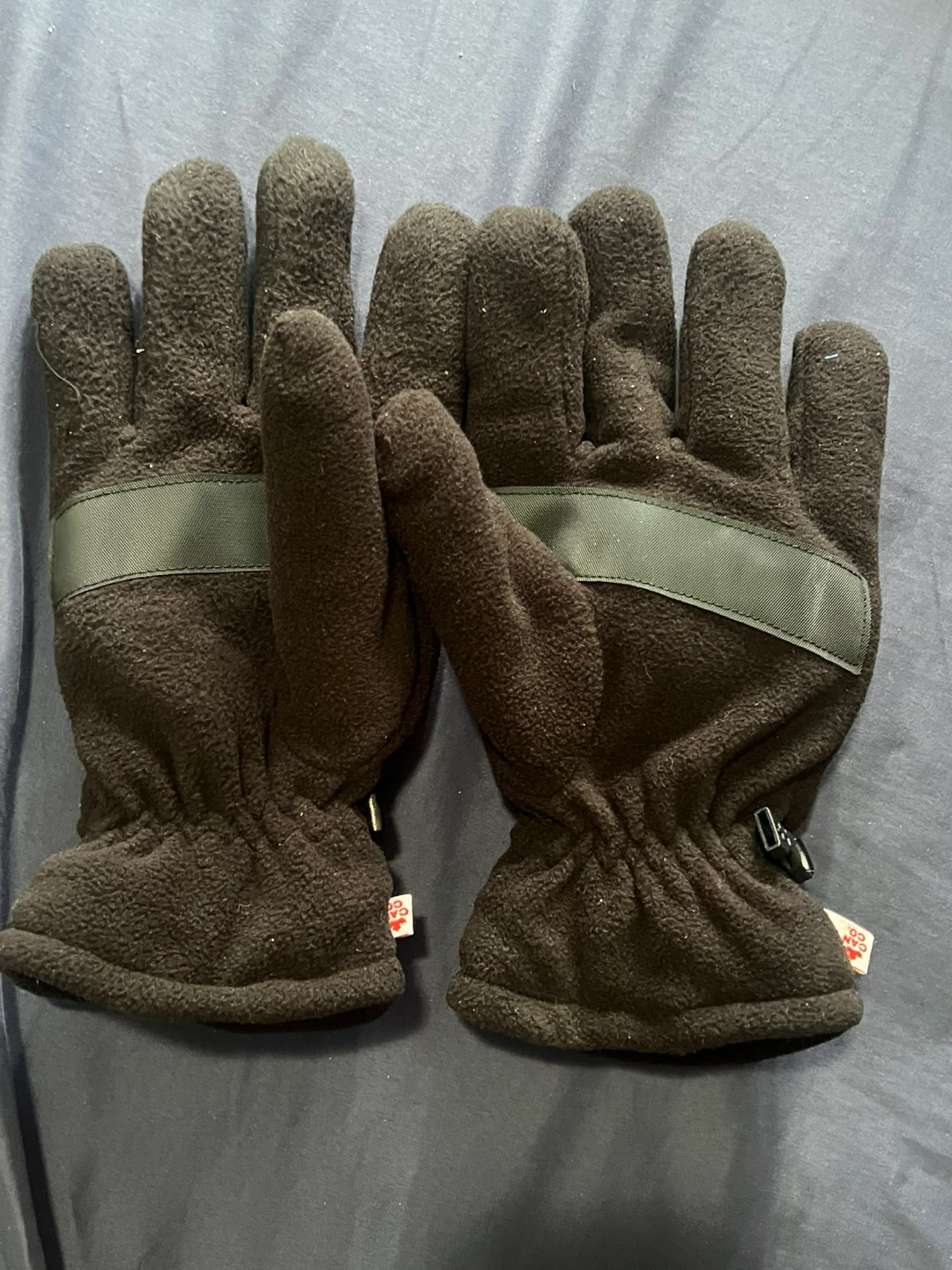 Brown Fleece Gloves