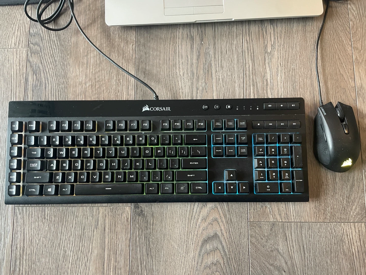 Corsair Gaming Keyboard (K55 RGB) & Mouse (HARPOON RGB)