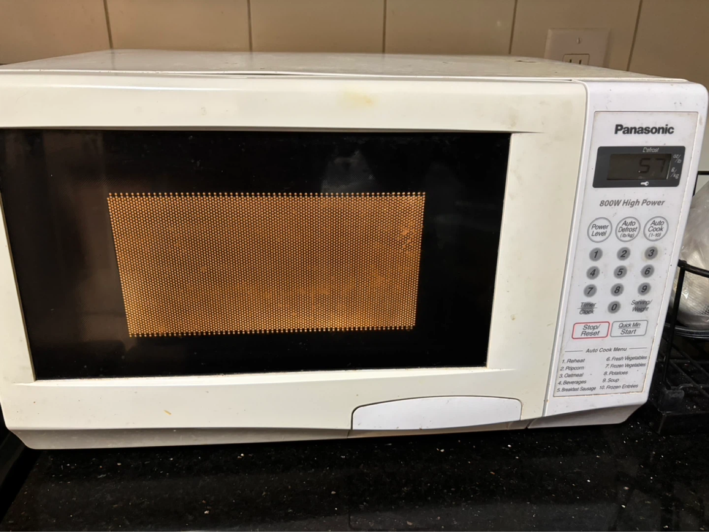 Panasonic 800W High Power Microwave