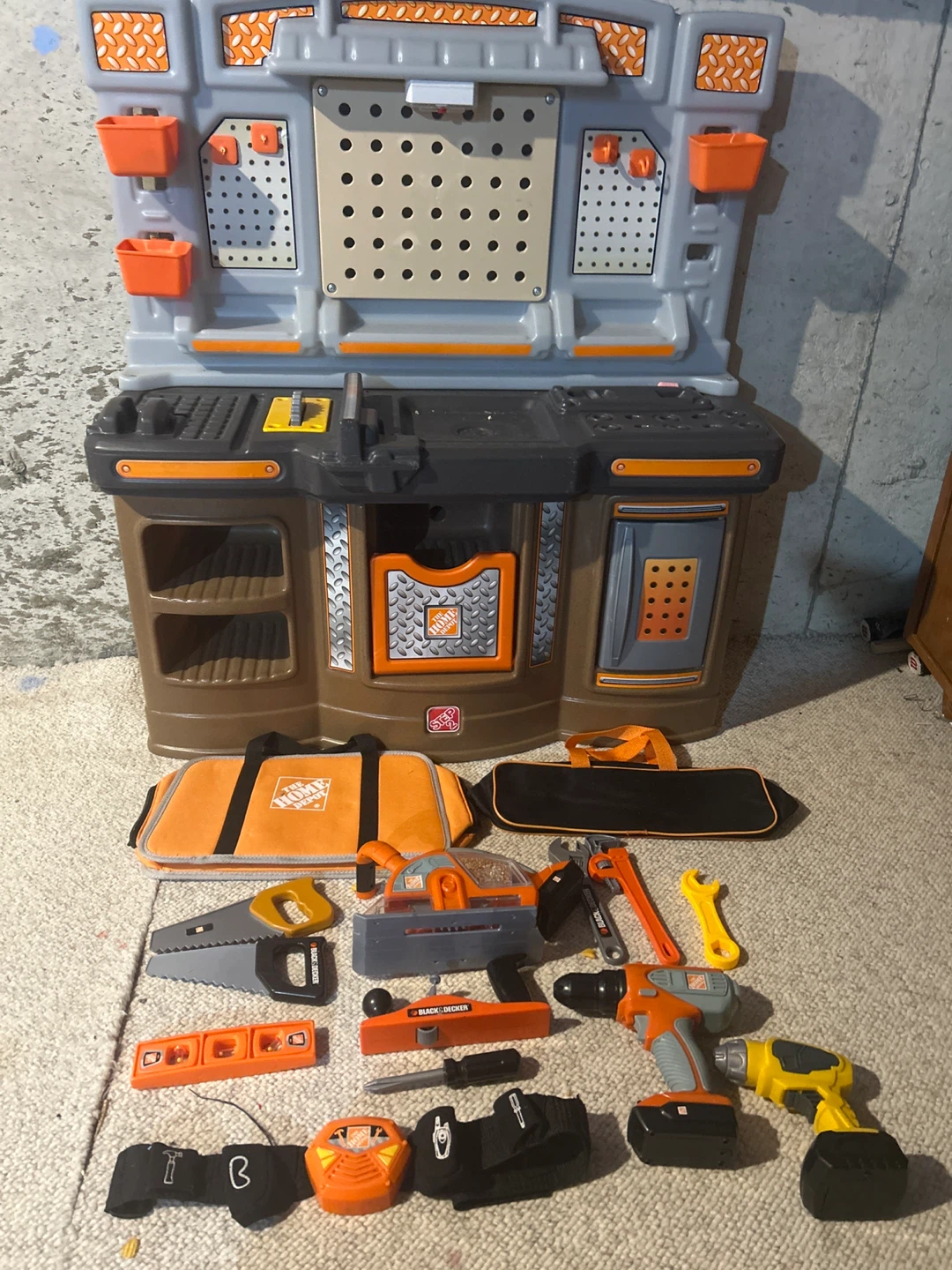 Step2 Home Depot Workbench Play Set