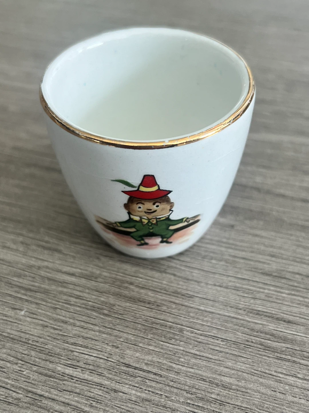 Arklow Ironstone  Pottery Humpty Dumpty  Children’s Egg Cup - photo 4