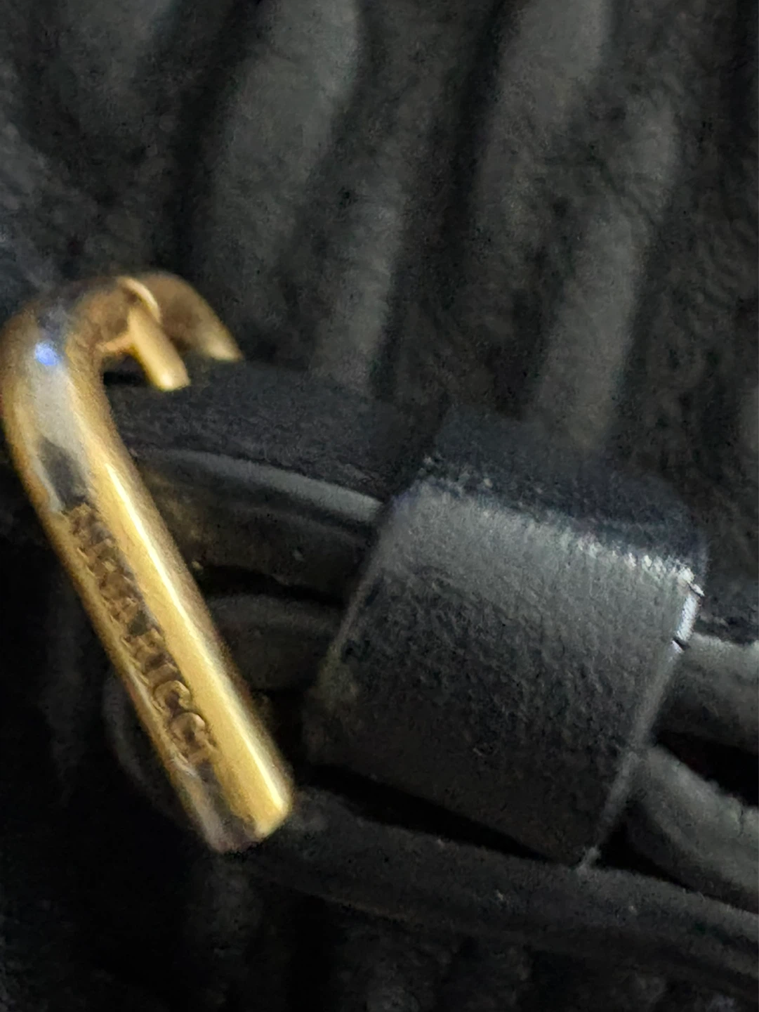 Nina Ricci Black Leather Shoulder Bag - photo 3