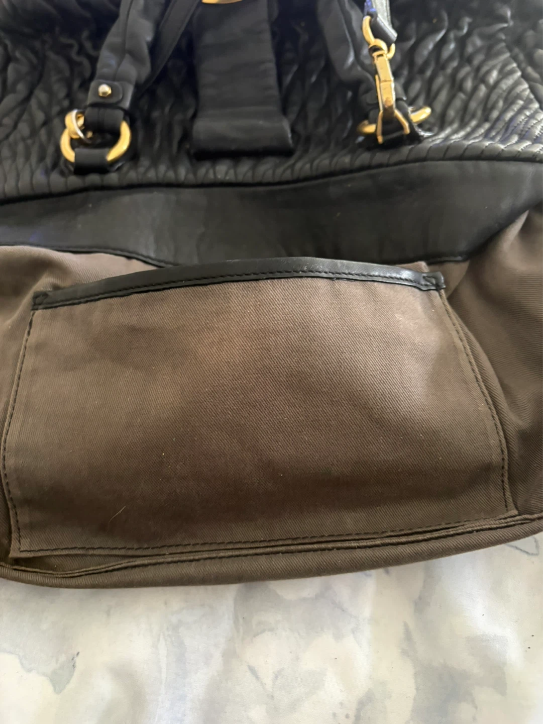 Nina Ricci Black Leather Shoulder Bag - photo 4