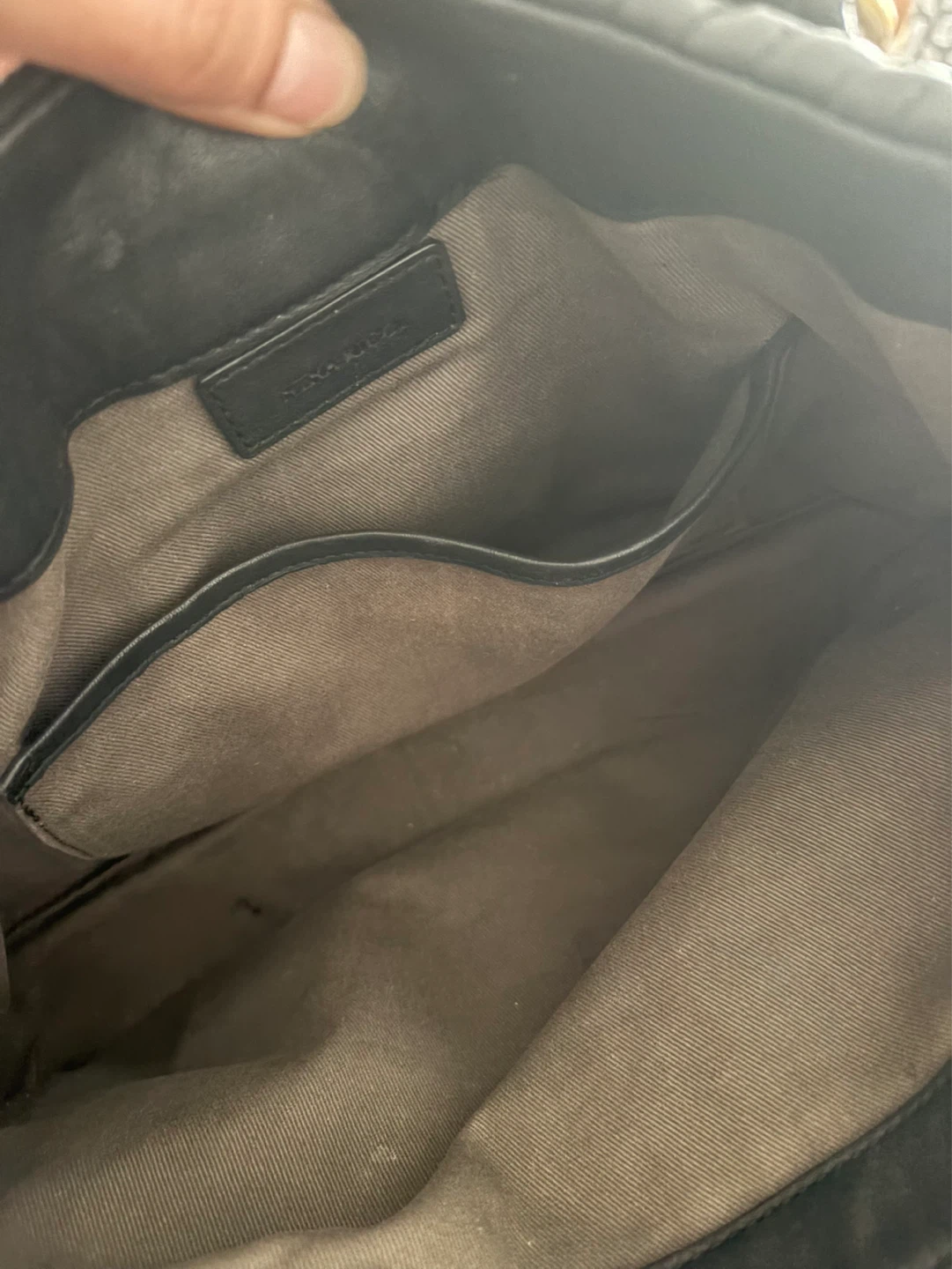 Nina Ricci Black Leather Shoulder Bag - photo 5