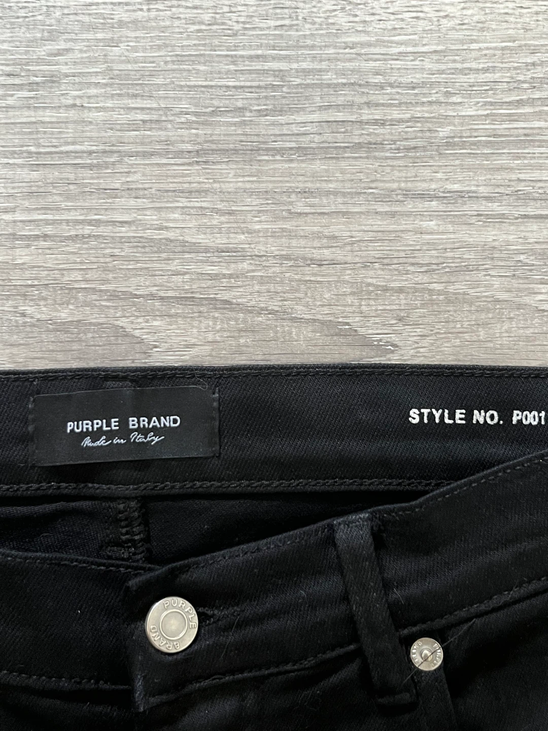 Purple Brand Black Jeans - Style No. P001 - photo 4