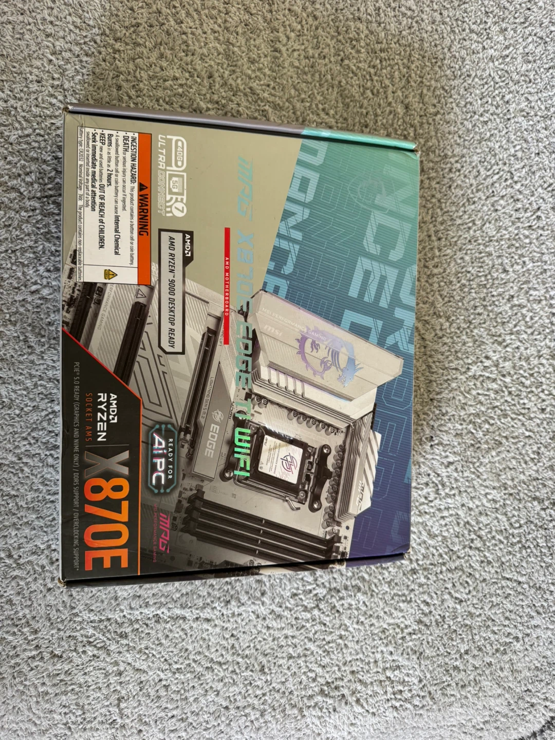 MSI MAG X870E TOMAHAWK WIFI Motherboard - photo 2