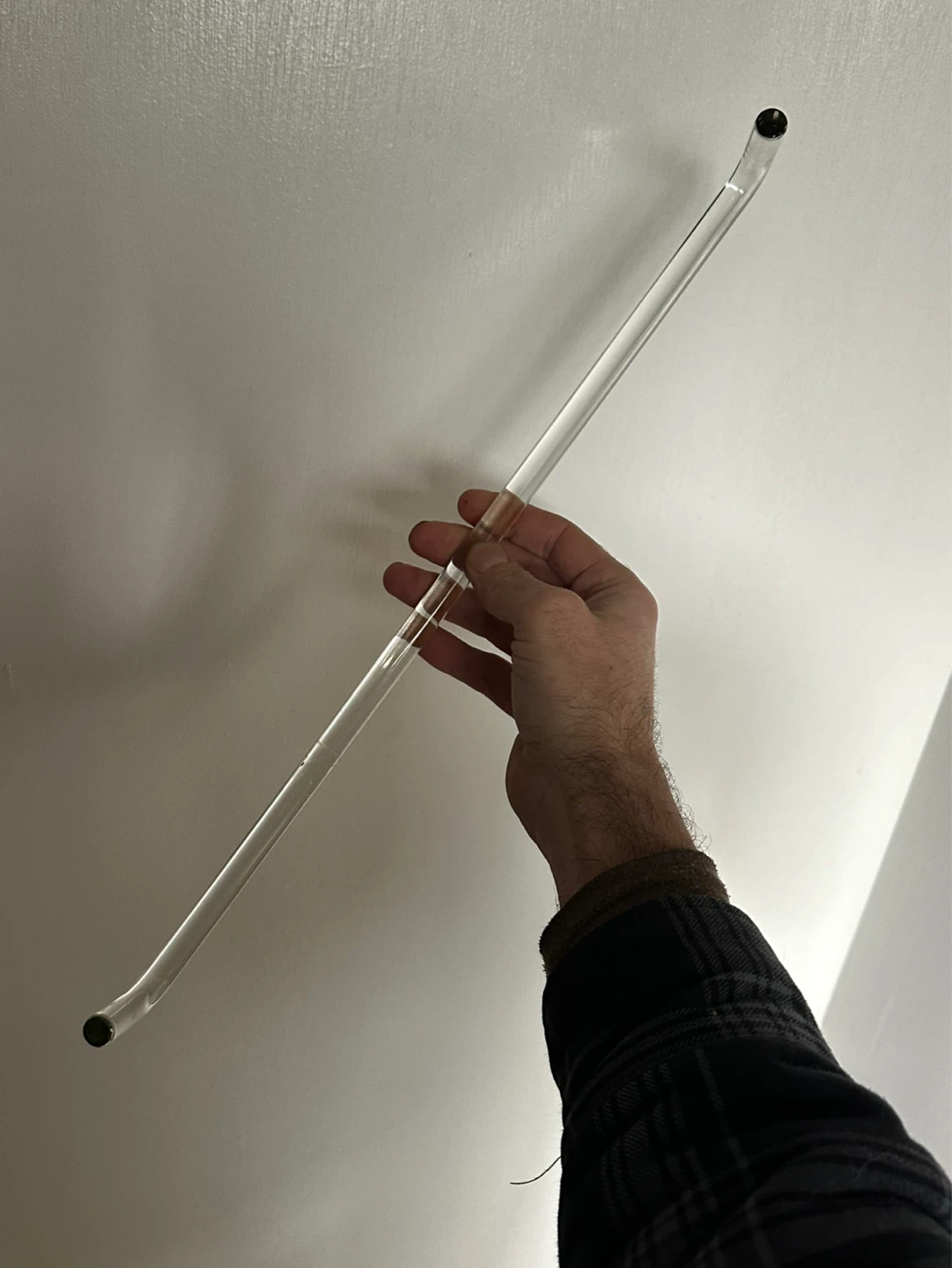 antique glass replacement towel bar - photo 4