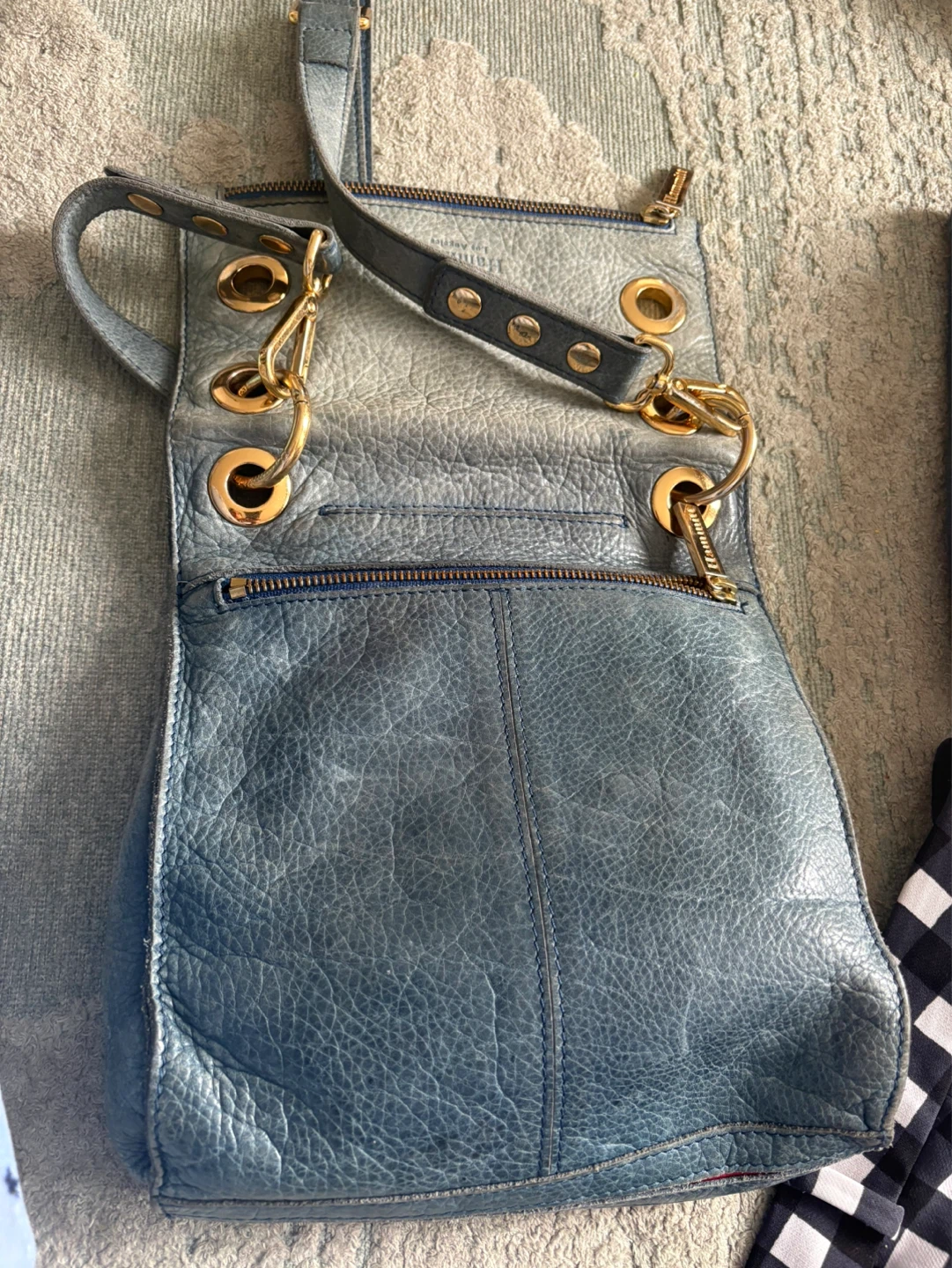 Hammitt Blue Leather Crossbody Bag - photo 5