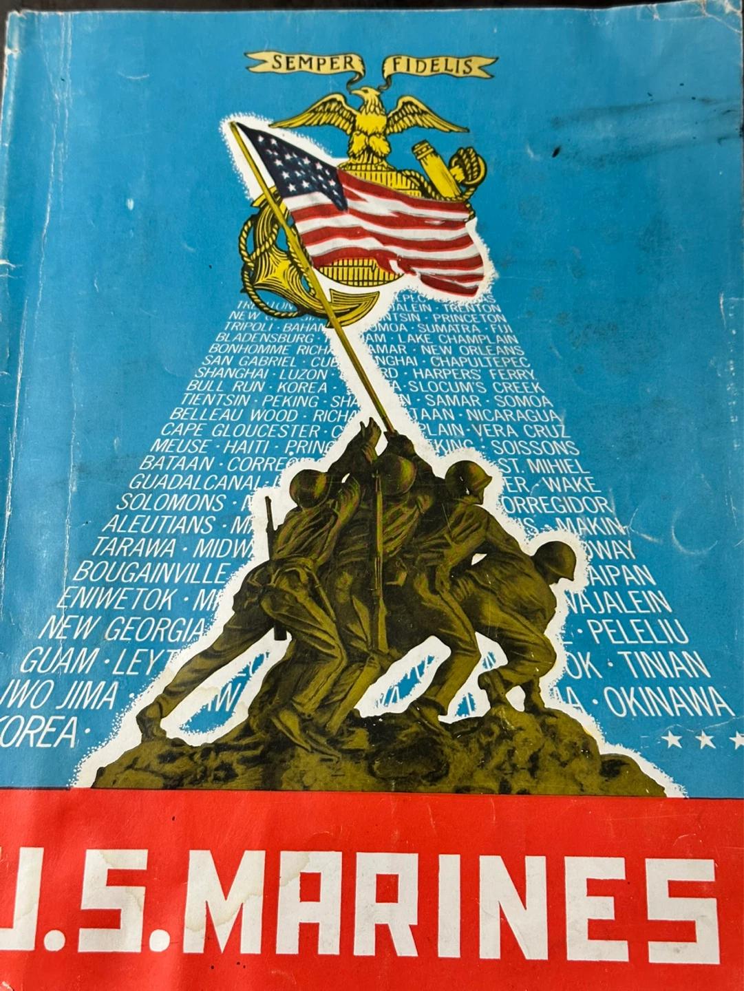 UNITED STATES MARINES  HISTORY J. DE M. CIRNE CRANE 1950