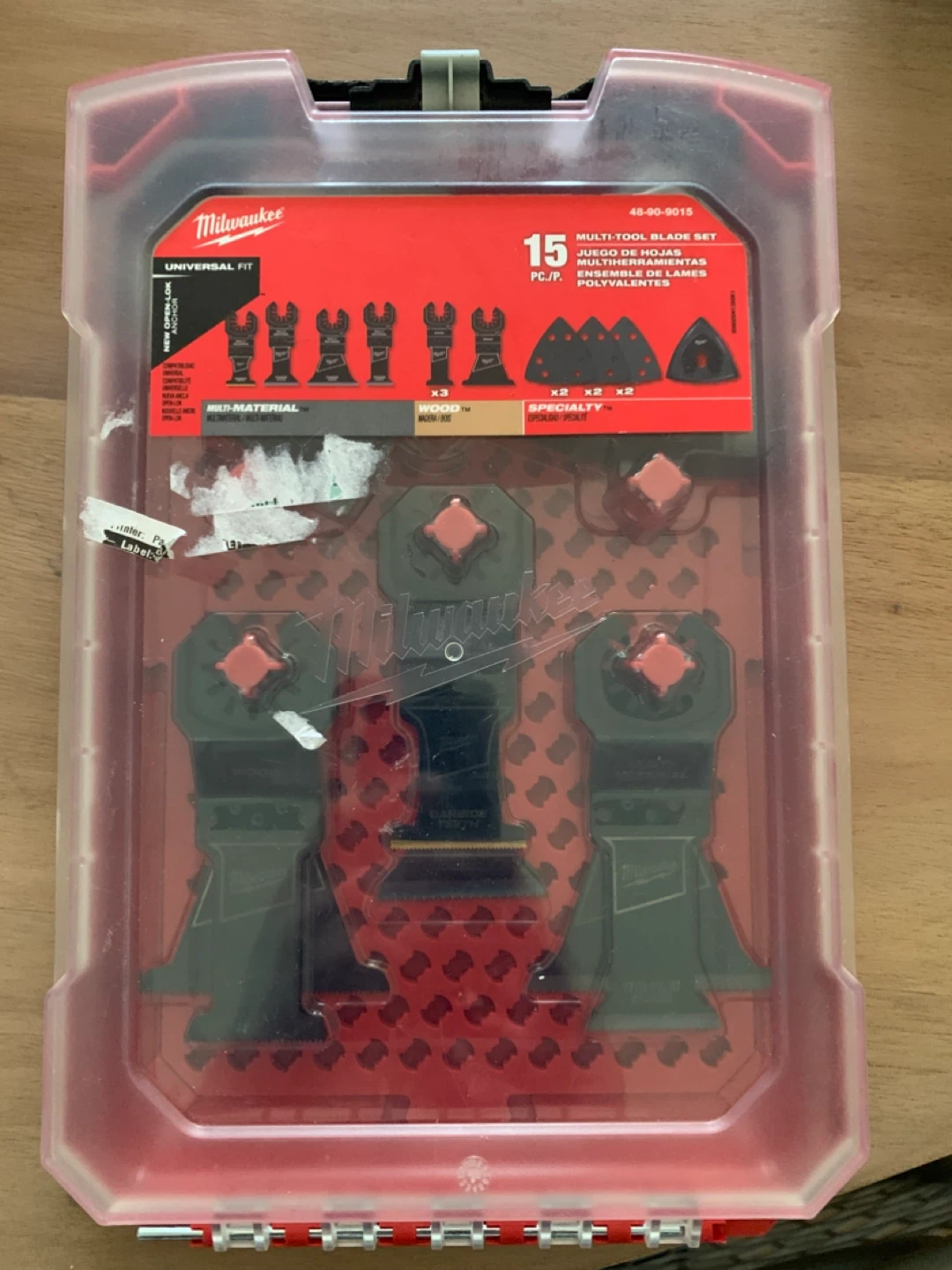 Milwaukee 15-Piece Multi-Tool Oscillating Blade Set