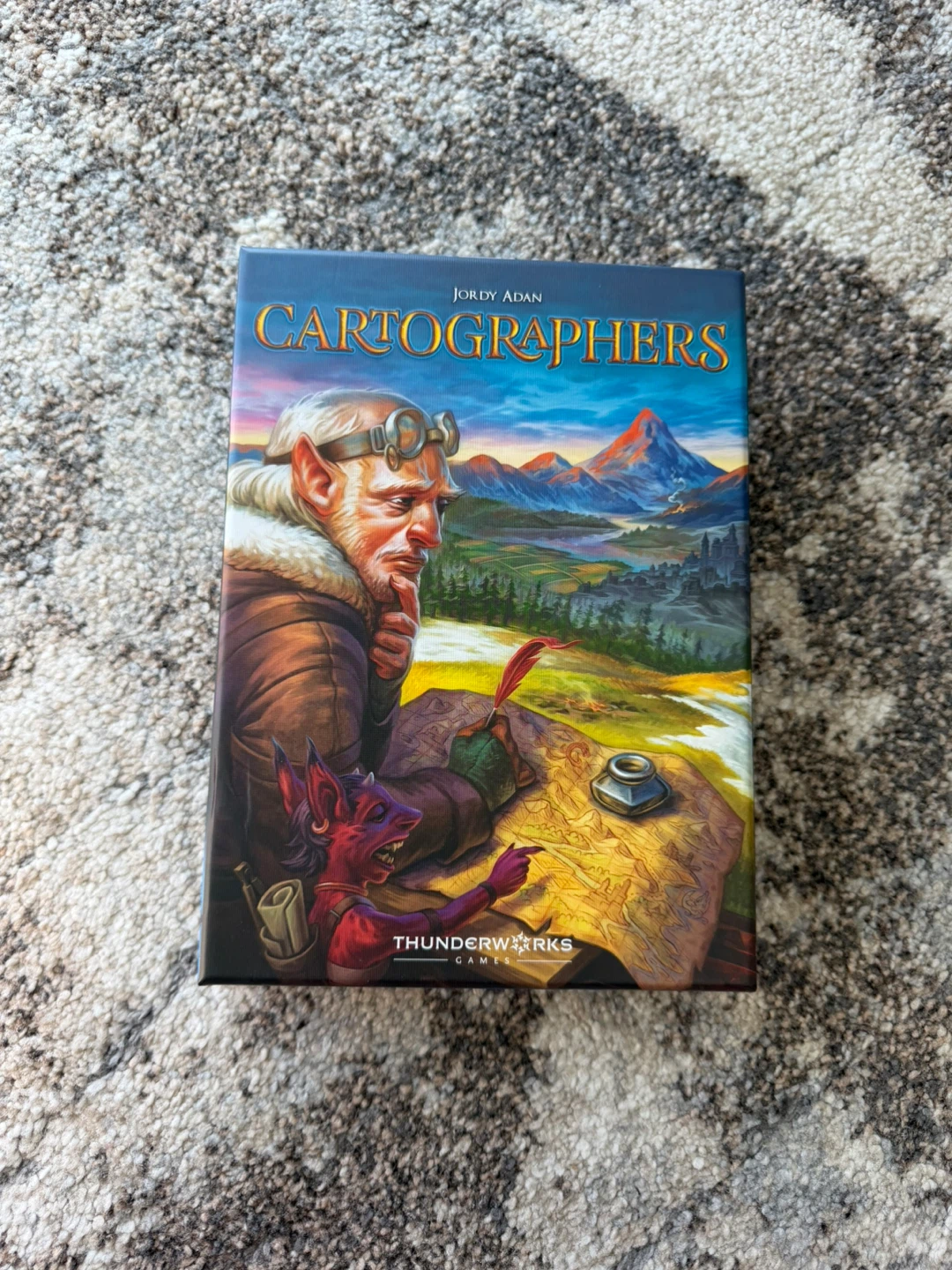Cartographers Board Game