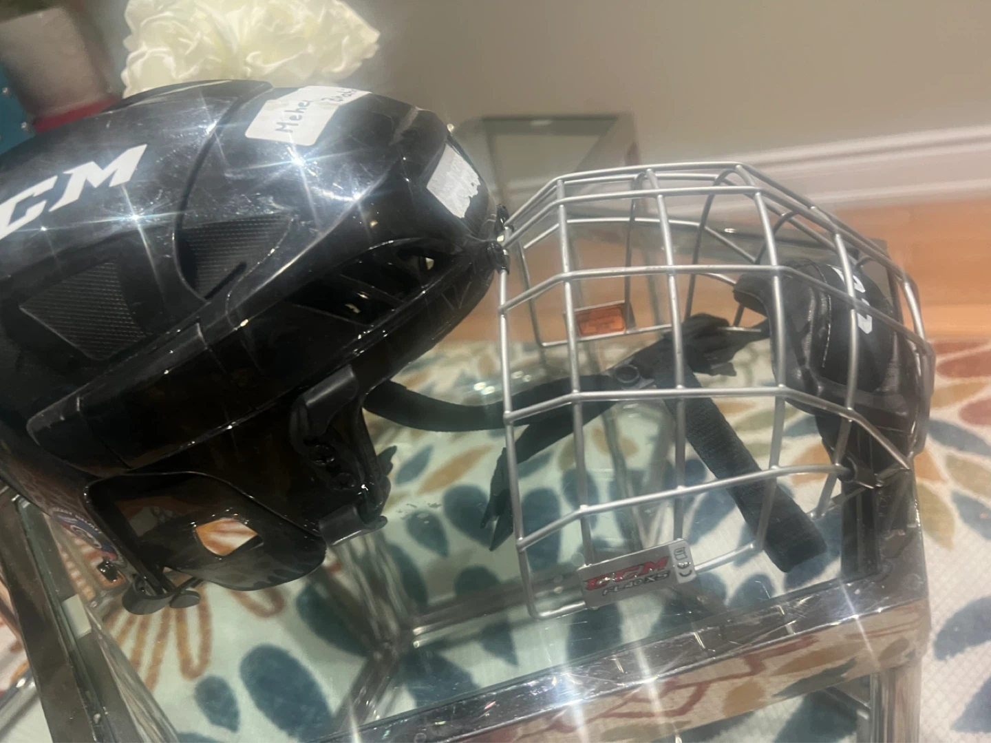 CCM Hockey Helmet with Cage - photo 3