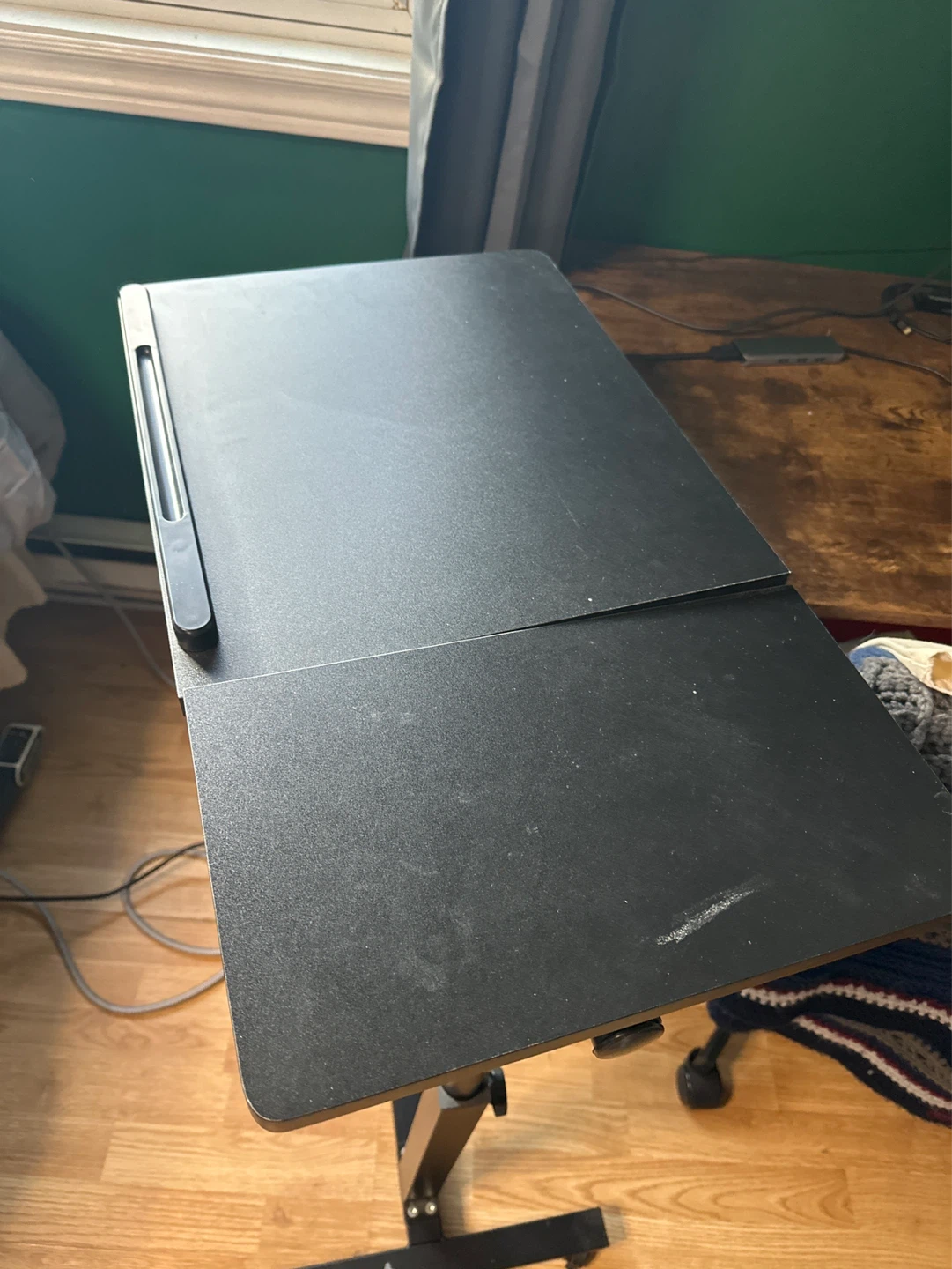 Adjustable Rolling Laptop Desk - photo 3