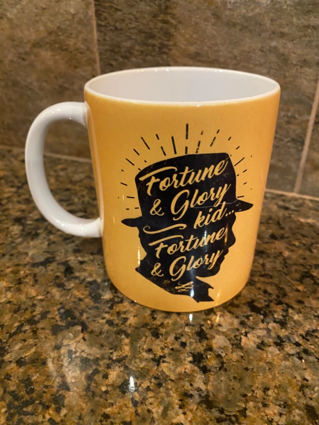 Fortune and Glory, Indiana Jones mug