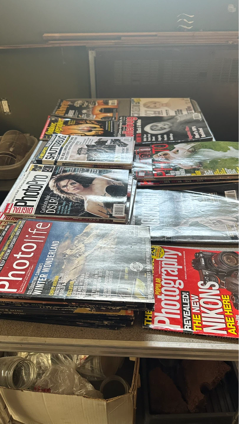 Photography and Digital Camera Magazines Bundle